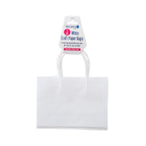 White Kraft Paper Bags 3pk – 21x15cm