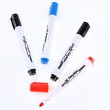 Whiteboard Markers 4pk – Black, Blue & Red