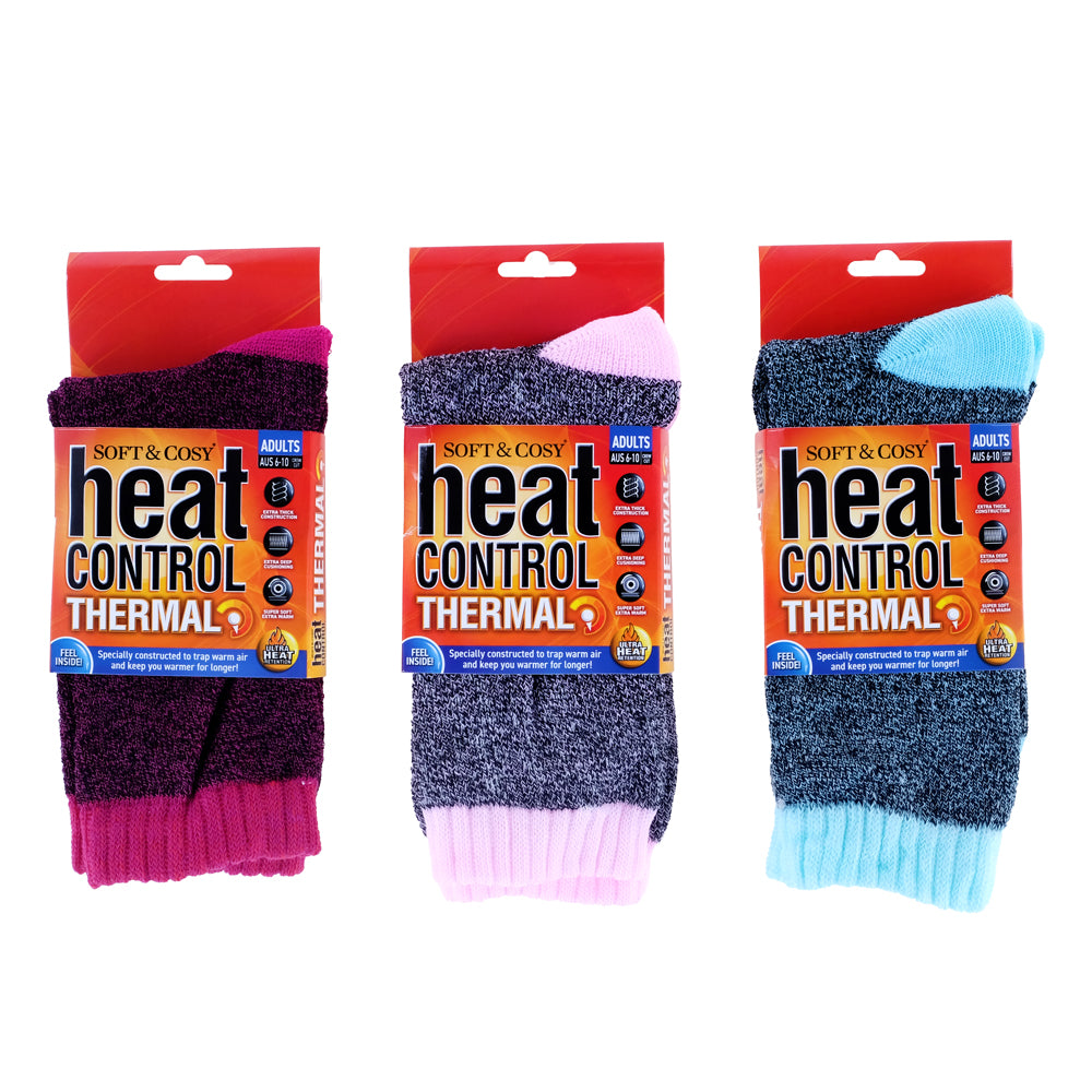 Womens Coloured Thermal Socks NZ – Warm Crew Socks