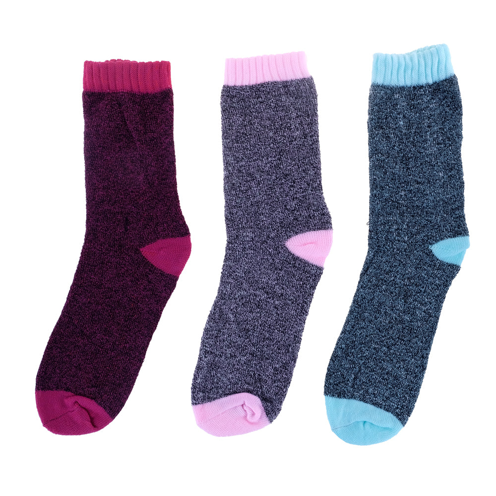 Womens Coloured Thermal Socks NZ – Warm Crew Socks