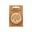New Zealand wooden beech wood magnet featuring Kowhai Fern Fantail and Pohutukawa designs