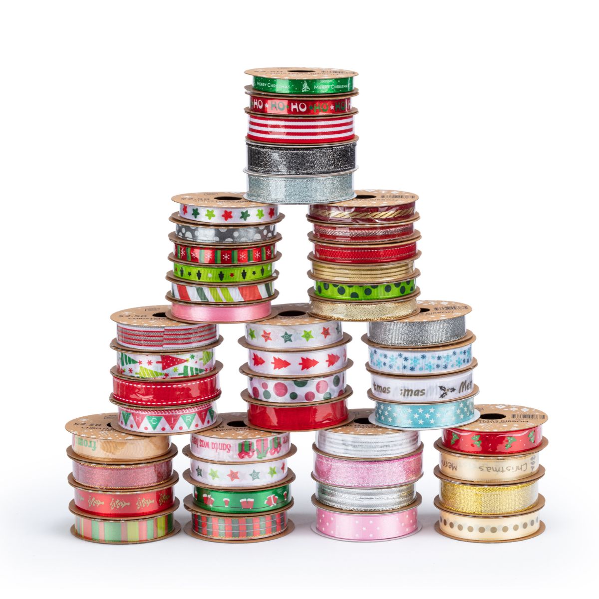 Christmas Festive Ribbon Mix 2.7m
