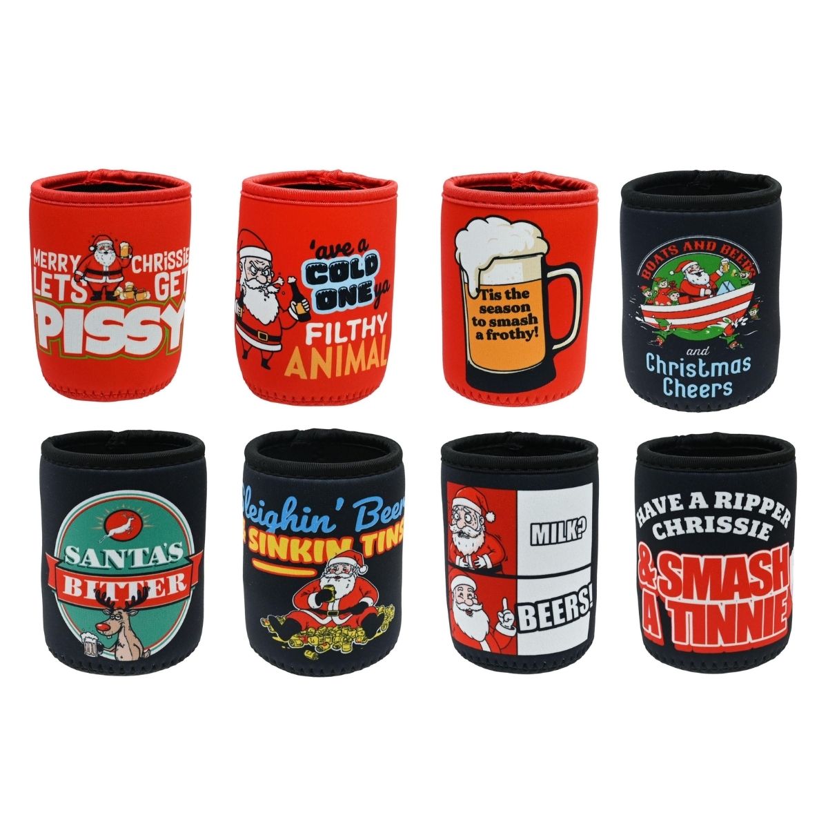 Stubby Cooler 10cm – Assorted Designs | Insulated Drink Holder
