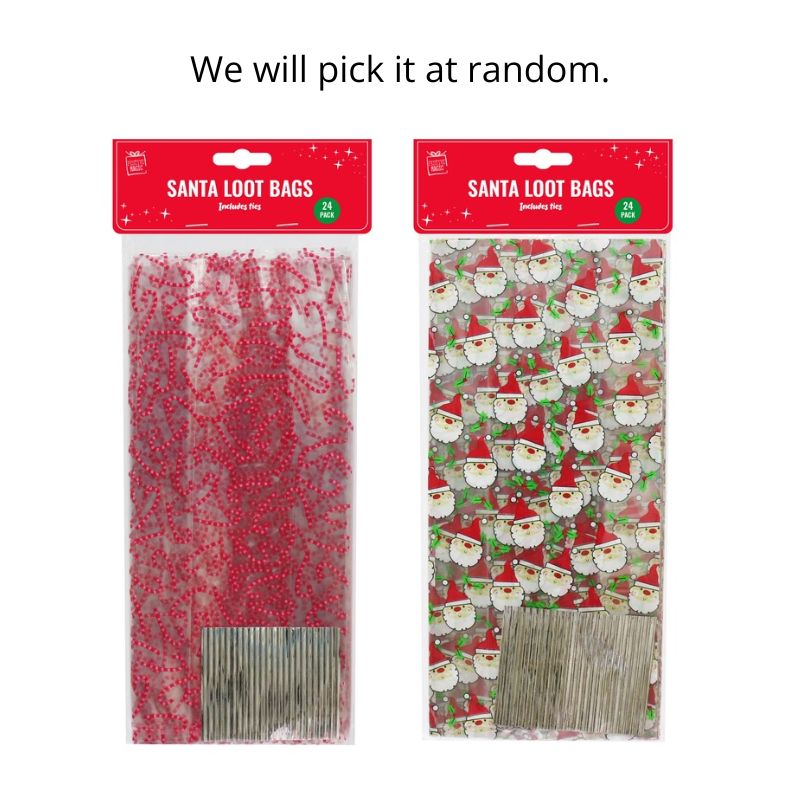 Party Loot Bags With Ties 24pk