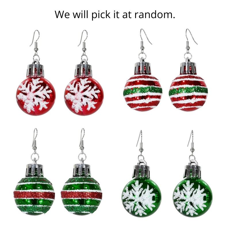 Bauble Earrings Asst