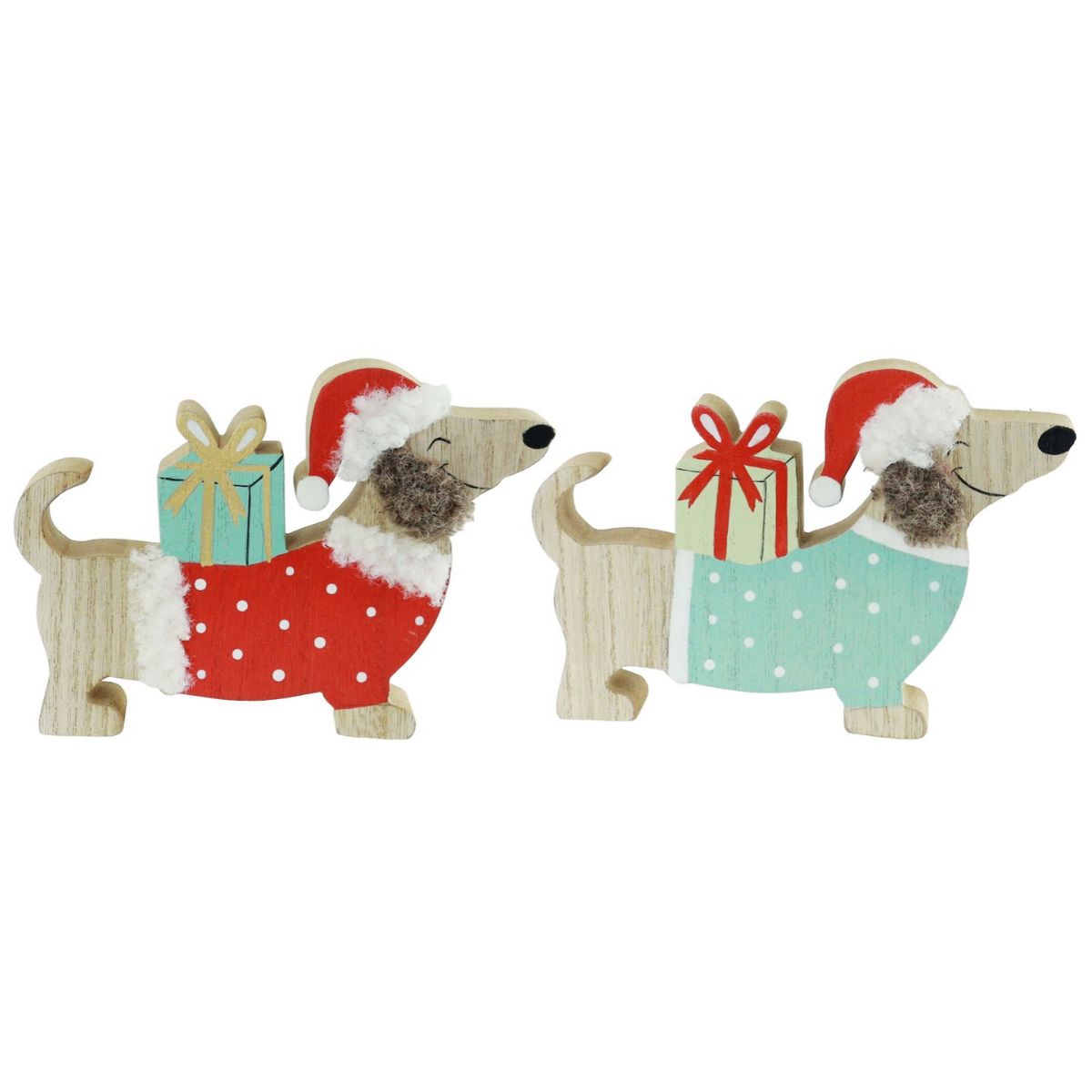 Christmas Dog Table Decoration Assorted