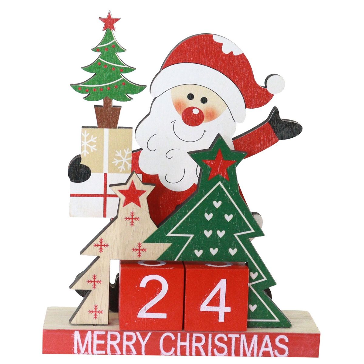 Santa Christmas Countdown Decoration