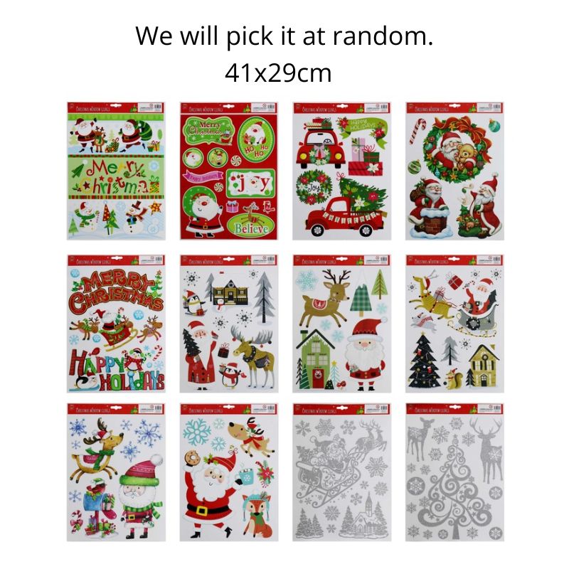 Window Cling Mega Mix