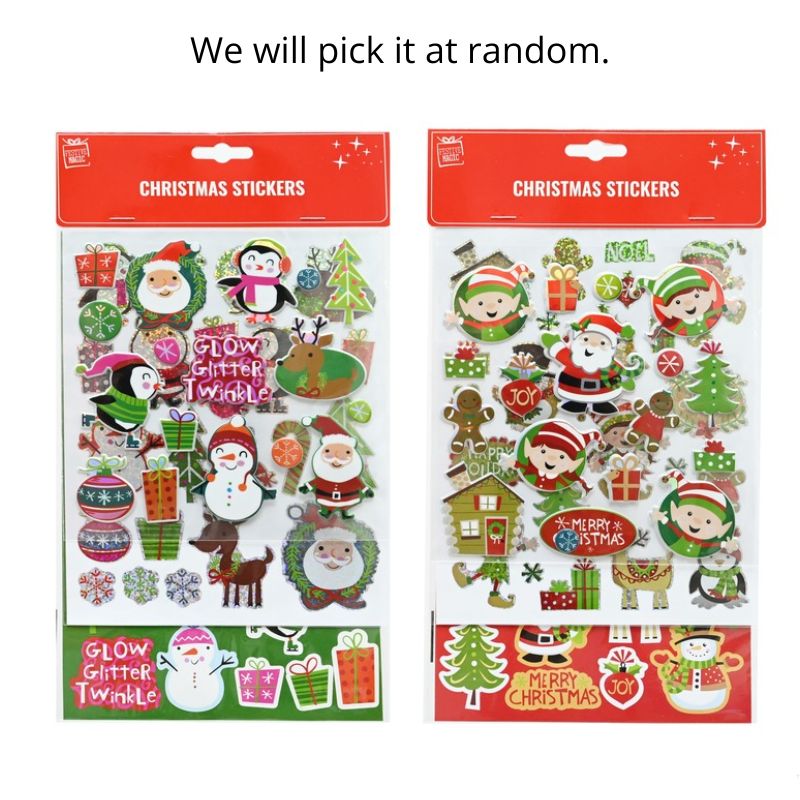 Laser Character Stickers 3 Sheets Asst