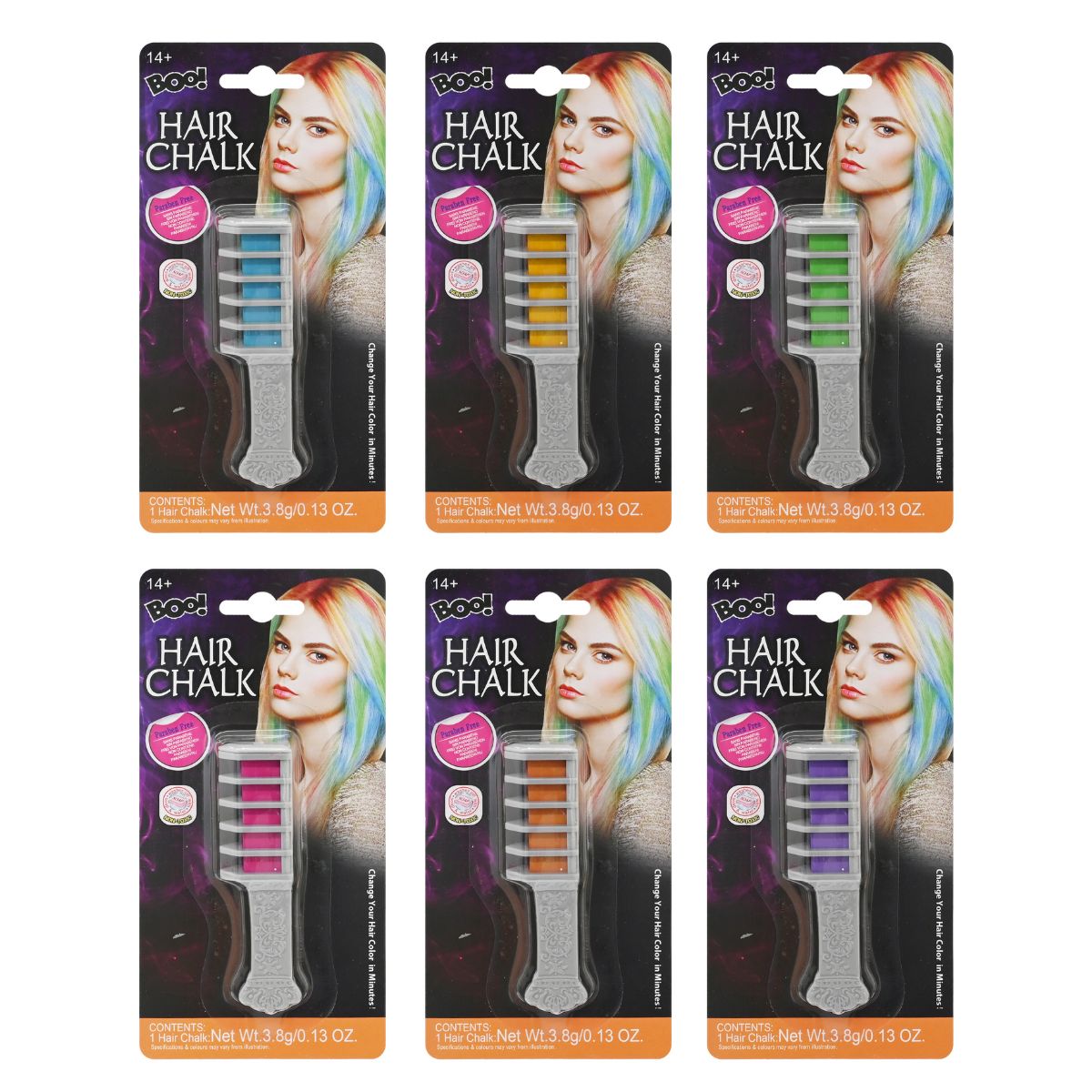 Hair Chalk Asst
