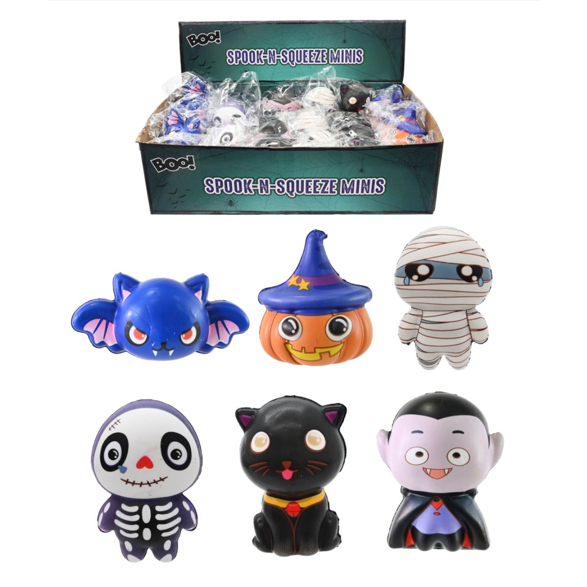 Spook-N-Squeeze Minis Asst