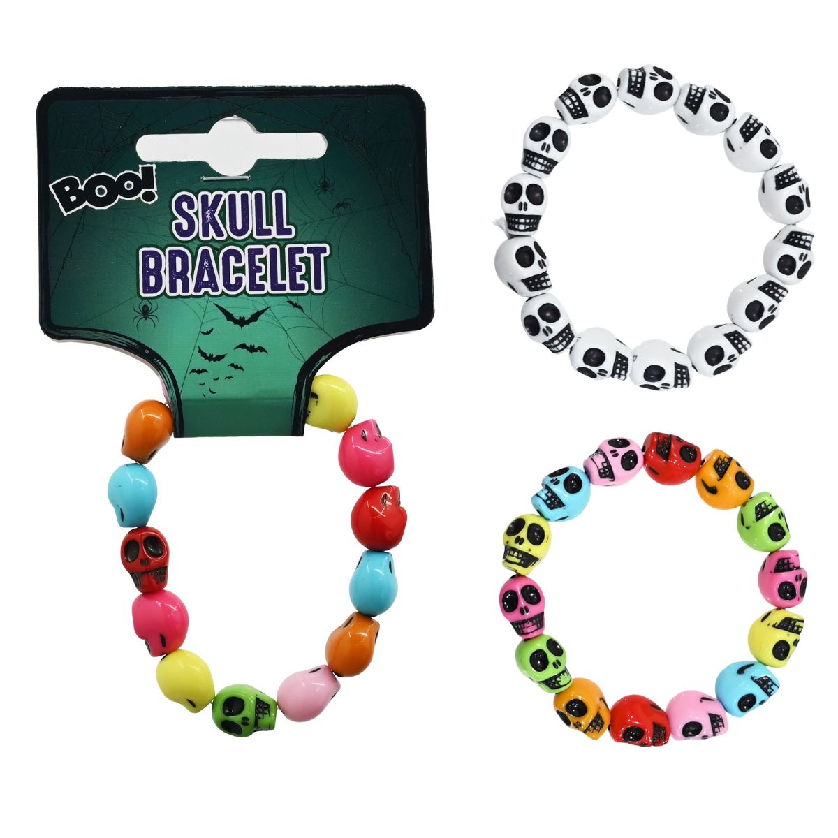 Skull Bracelet Asst