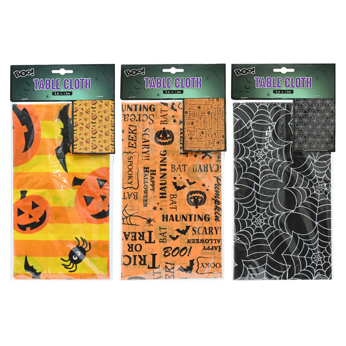 Tablecloth 2.6m x 1.3m Asst