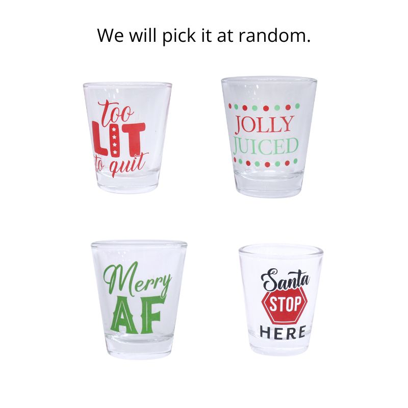 Shot Glass 50mL Asst