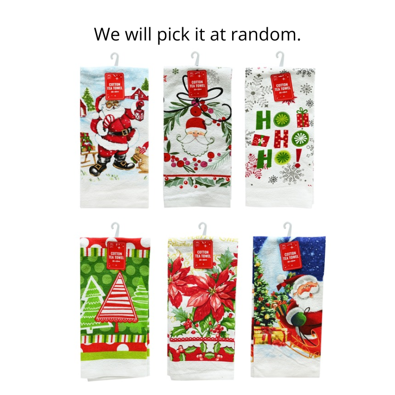 Cotton Tea Towel Asst
