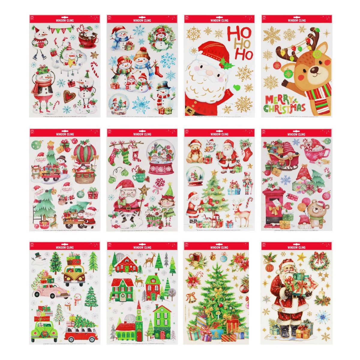 Window Cling Mega Mix