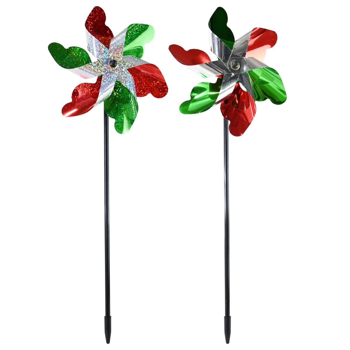 Christmas Garden Pinwheel Assorted - 50cm