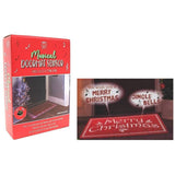 Musical Christmas Doormat Sensor - 34x25cm
