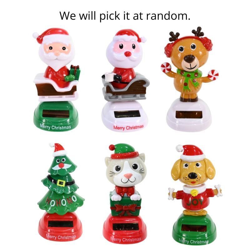 Solar Wobbly Figures Asst