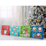 Large Printed Christmas Shopper Bag Assorted