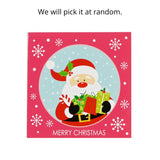 Cards Square Cute Santa 10pk