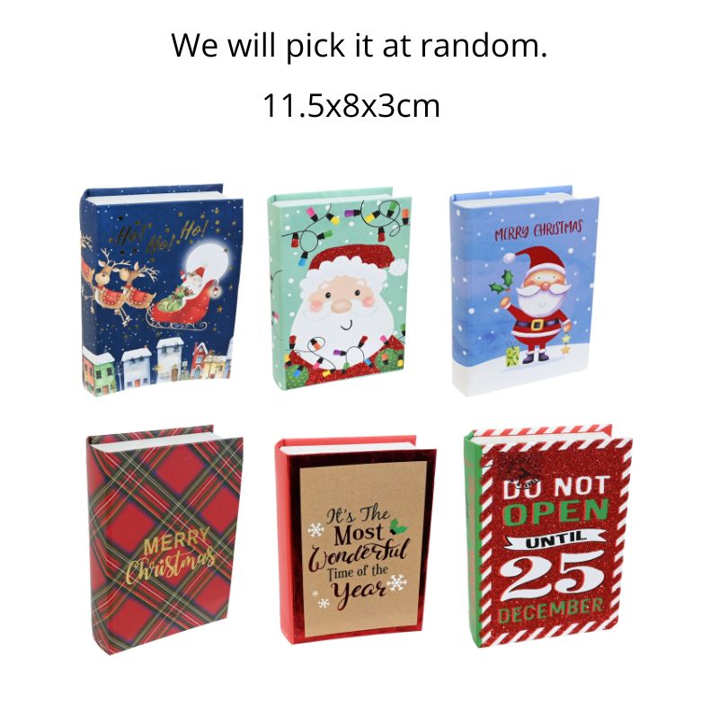 GIFT CARD BOOK BOX FLIP OPEN Asst