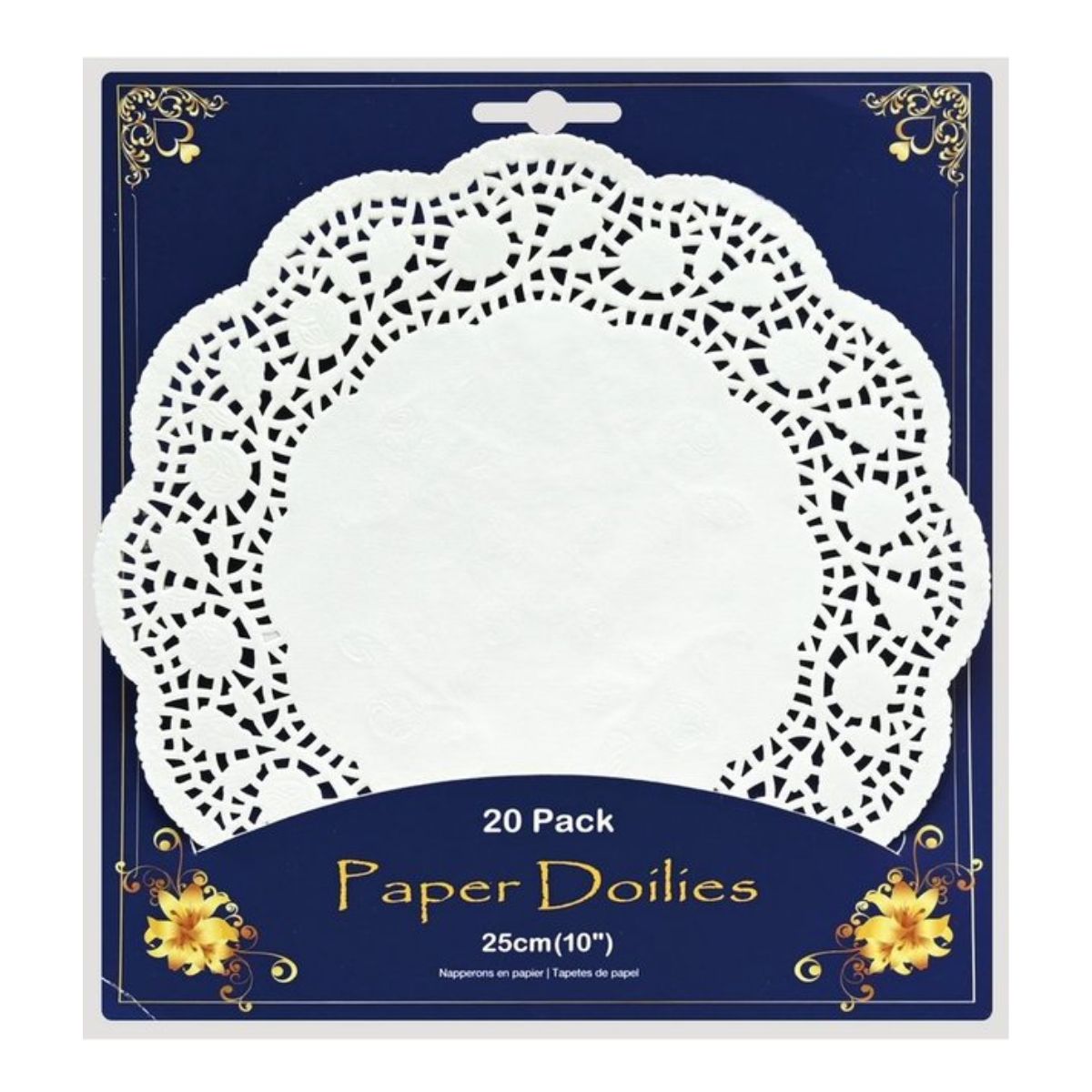 Paper Doilies 20 Pack 25cm