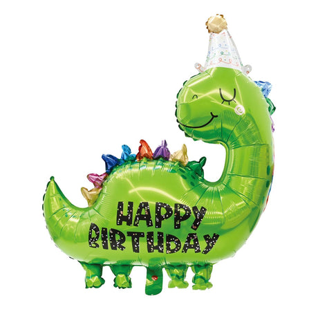 Party Foil Balloon Birthday Dinosaur