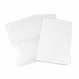 (White)A4 Document Pockets 5PC