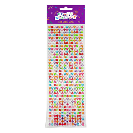 Craft Self Stick Gems 6mm 504pc image 0