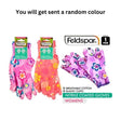 1pair Floral Garden Gloves Nylon Latex image 0