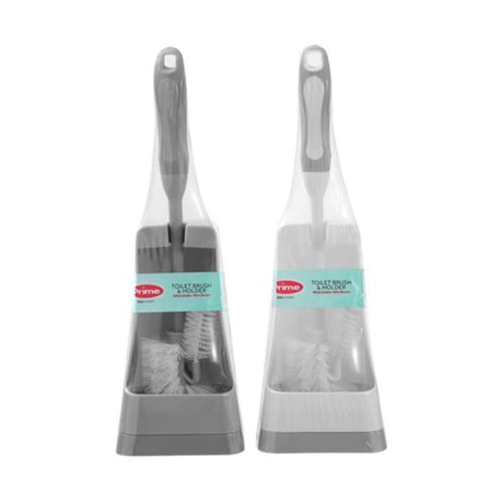 PRIME ESSENTIALS TOILET BRUSH HOLDER UNDER RIM BRUSH image 0