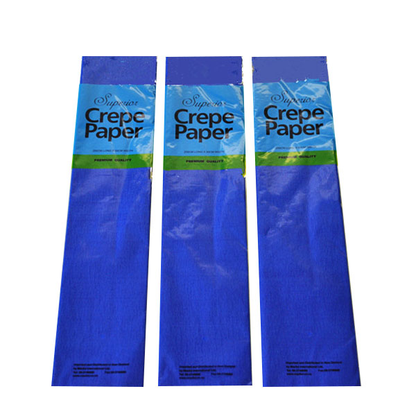 Crepe Paper Nat Blue 2mx50c image 0