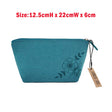 Cosmetic Bag Felt Bee NZ 22cm Blue image 0