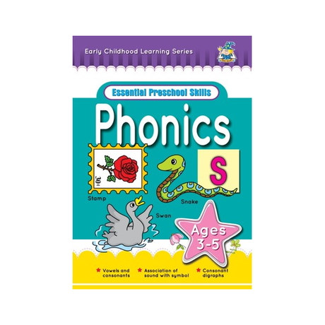 GREENHILL ACTIVITY BOOK 3-5YR PHONICS image 0