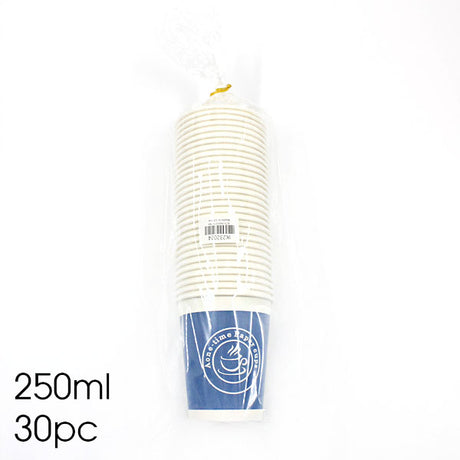 250ml Paper Cups 30pc image 0