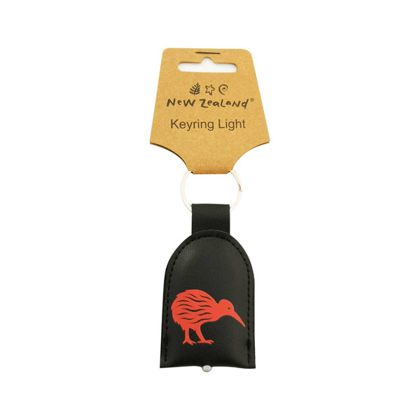 Keyring w/Light NZ Kiwi Bird image 0