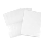 (White)A4 Document Pockets 5PC image 0