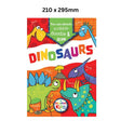 Doodle Draw Book Dinosaurs 48pg A4 image 0