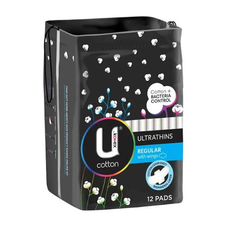 U BY Kotex Ultrathin Pads Regular with Wings image 0