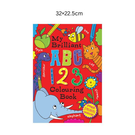 Colouring Book Early Learning 32×22.5cm image 0