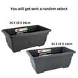 Rect. Planter Box 34 X 19 X 14cm 2Asst image 0