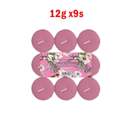 MC Scented Tealight Candle 12g x9's Magnolia image 0