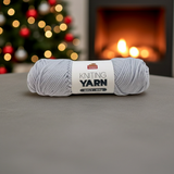 8PLY KNITTING YARN - 80G(LIGHT GREY)