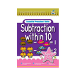 GREENHILL ACTIVITY BOOK 3-5YR SUBTRACTION WITHIN 10 image 0