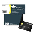 Maxcare RFID-Blocking Credit Card Sleeves 3pk image 0