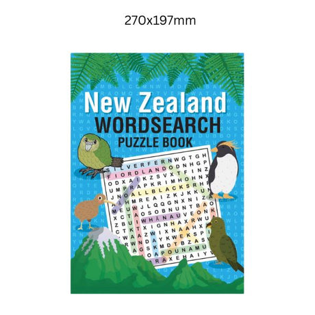 Word Search New Zealand 56pg 270x197mm image 0
