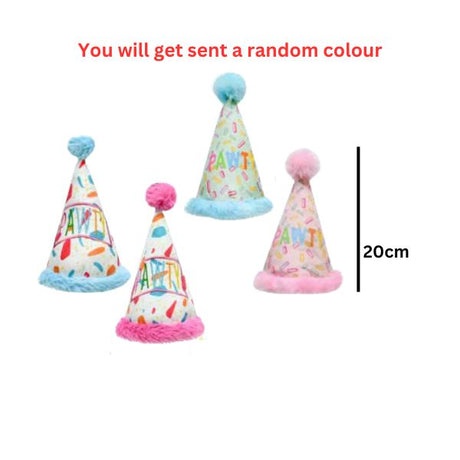 Pet Toys Happy Birthday Hat 20cm image 0