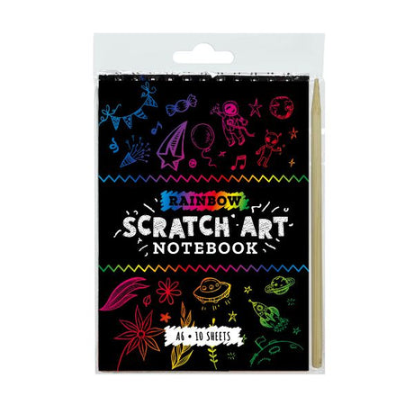 Rainbow Scratch Note Book A6 image 0
