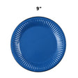 Paper Plates 9" Pk10 Dark Blue image 0